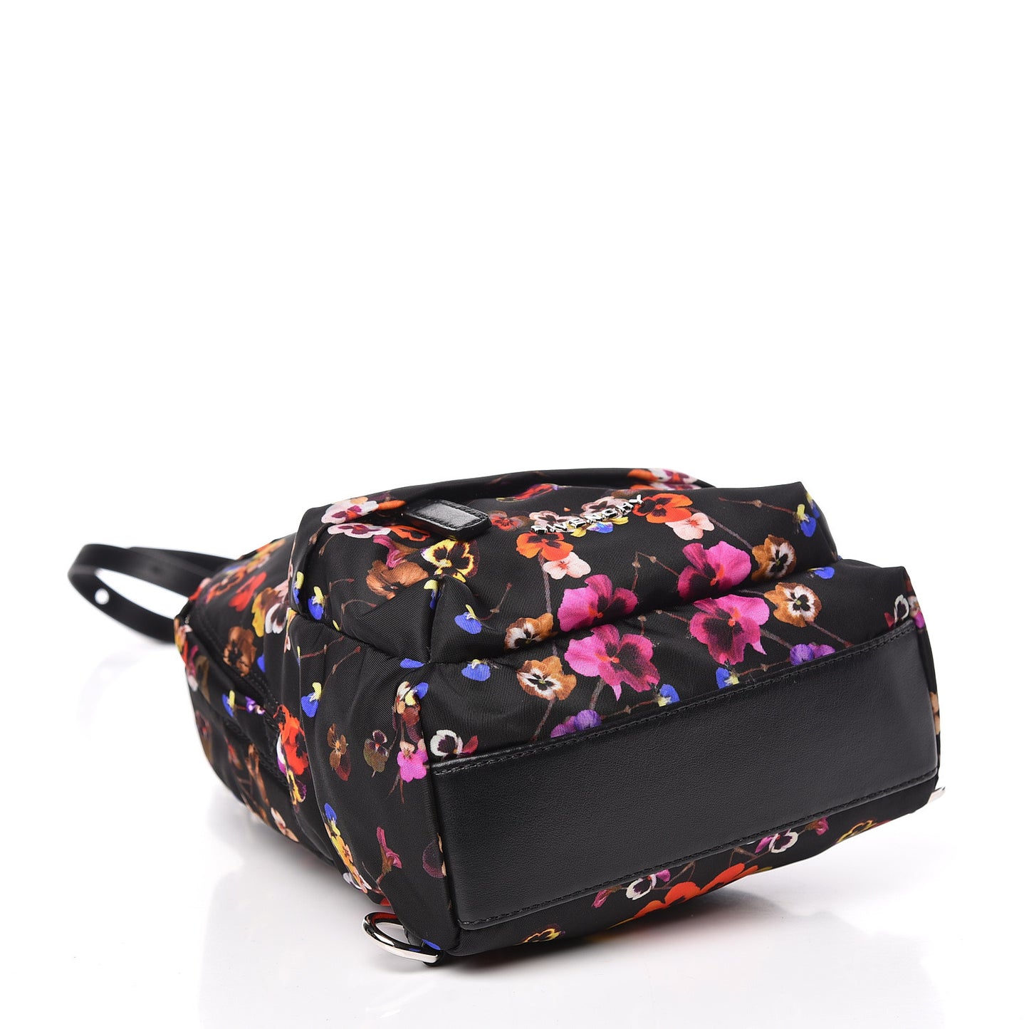 Tech Twill Nylon Pansy Print Nano Backpack Multicolor