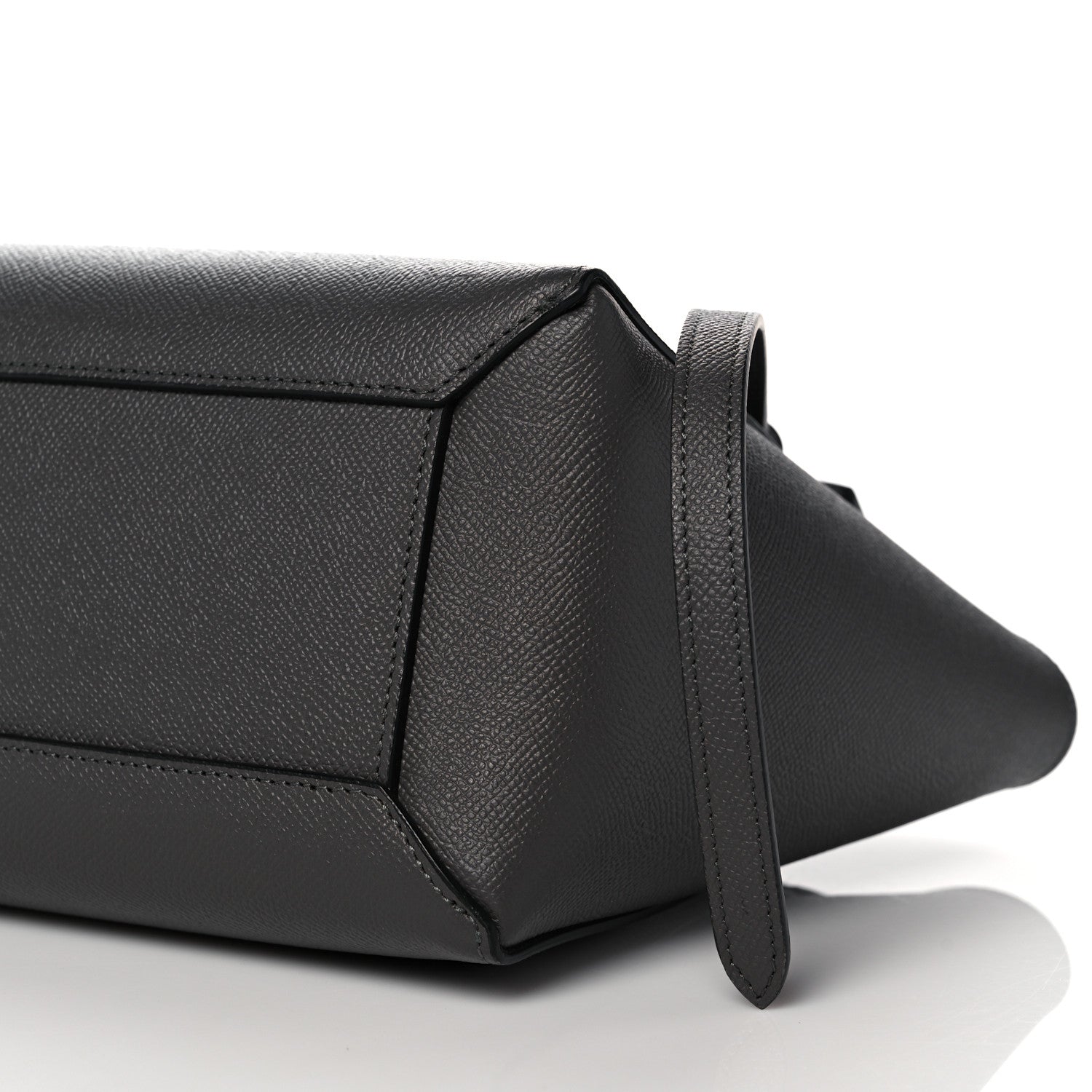 Celine Baby Grained Calfskin Micro Belt Bag Grey 9 of 13