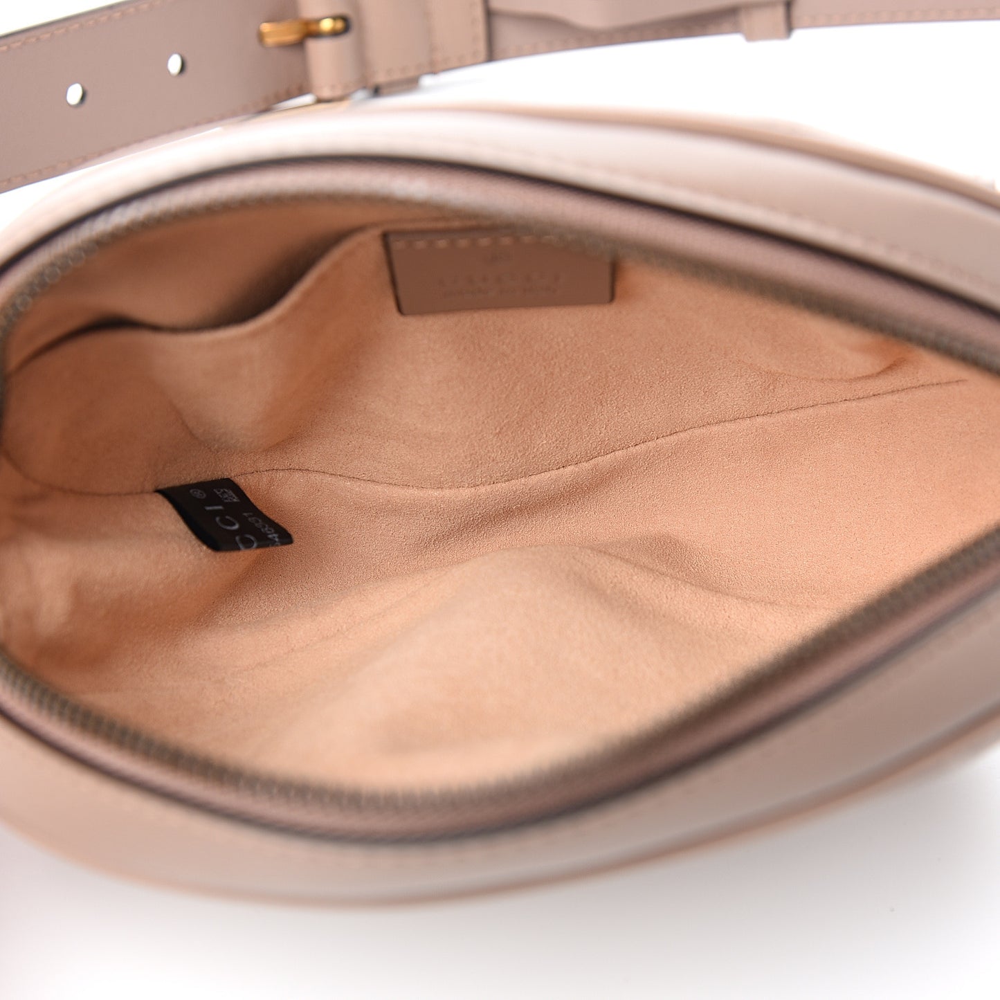 Calfskin Matelasse GG Marmont Belt Bag 75 30 Porcelain Rose