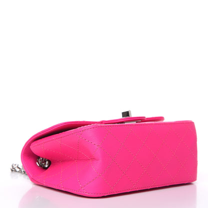 Chanel Goatskin Quilted 2.55 Reissue Mini Flap Fluorescent Pink 5 of 11