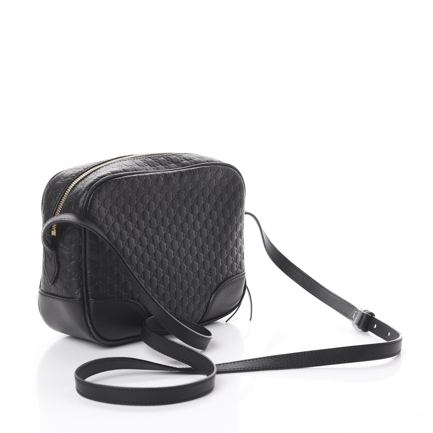 Gucci Microguccissima Mini Bree Messenger Bag Black 2 of 8
