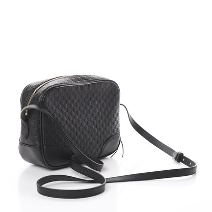 Gucci Microguccissima Mini Bree Messenger Bag Black 2 of 8