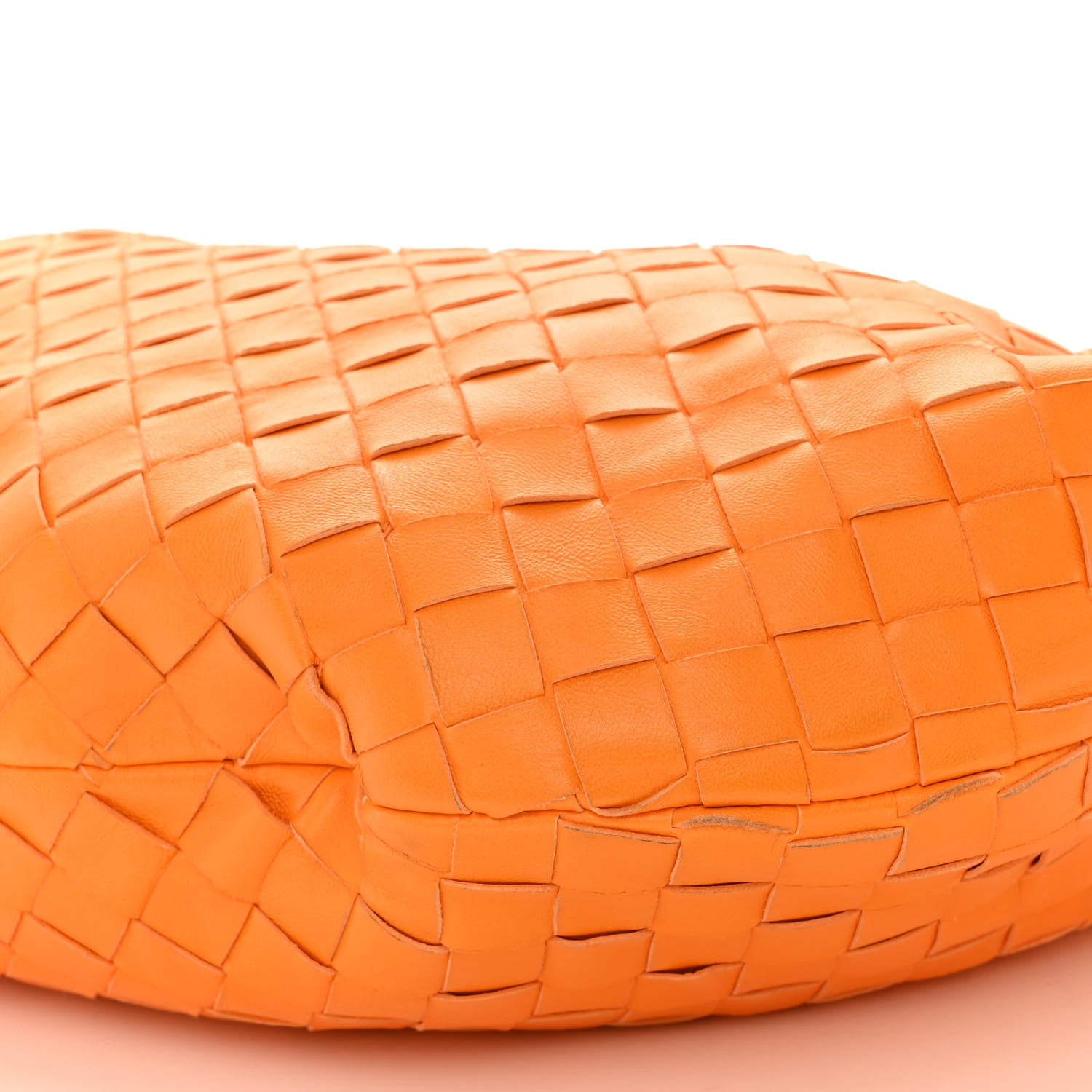 Bottega Veneta Nappa Intrecciato Teen Jodie Hobo Orange 9 of 9