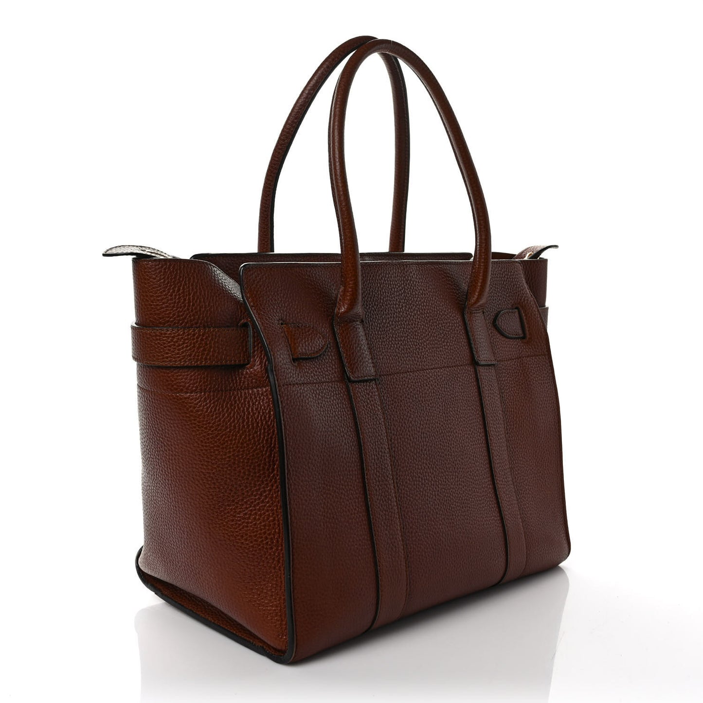 Small Classic Grain Zipped Bayswater Oak