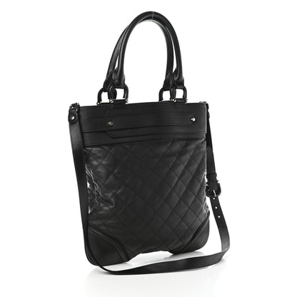 Burberry Calfskin Quilted Crossbody Bag Black 3 of 9
