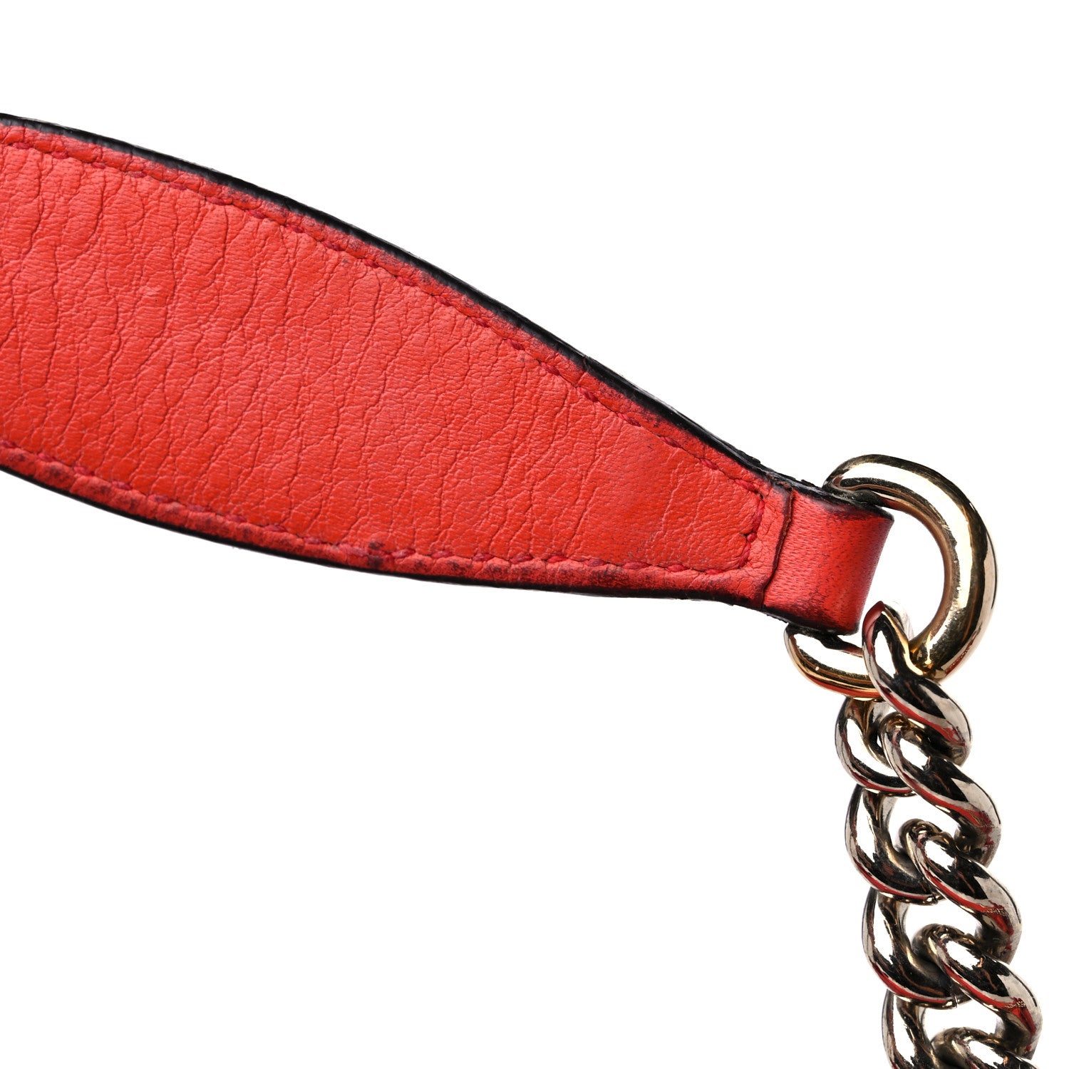 Gucci Pebbled Calfskin Medium Soho Chain Shoulder Bag Begonia Pink 15 of 15