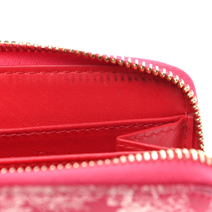Christian Dior Technical Fabric Embroidered Toile De Jouy DiorTravel Detachable Card Holder Red 9 of 12