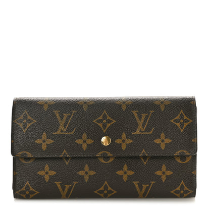 Louis Vuitton Monogram Porte Tresor International Wallet 1 of 9
