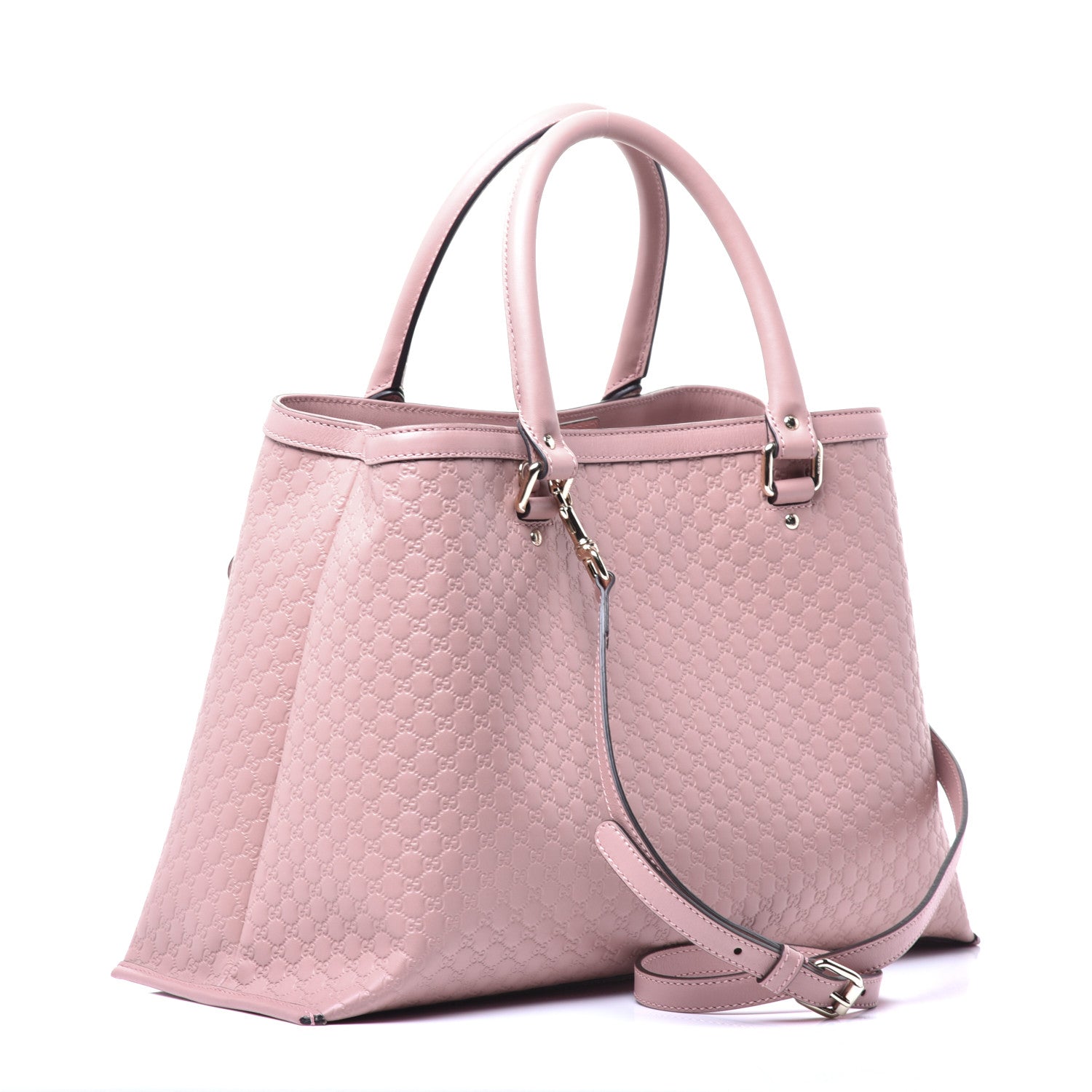 Gucci Soft Microguccissima Medium Tote Soft Pink 3 of 9