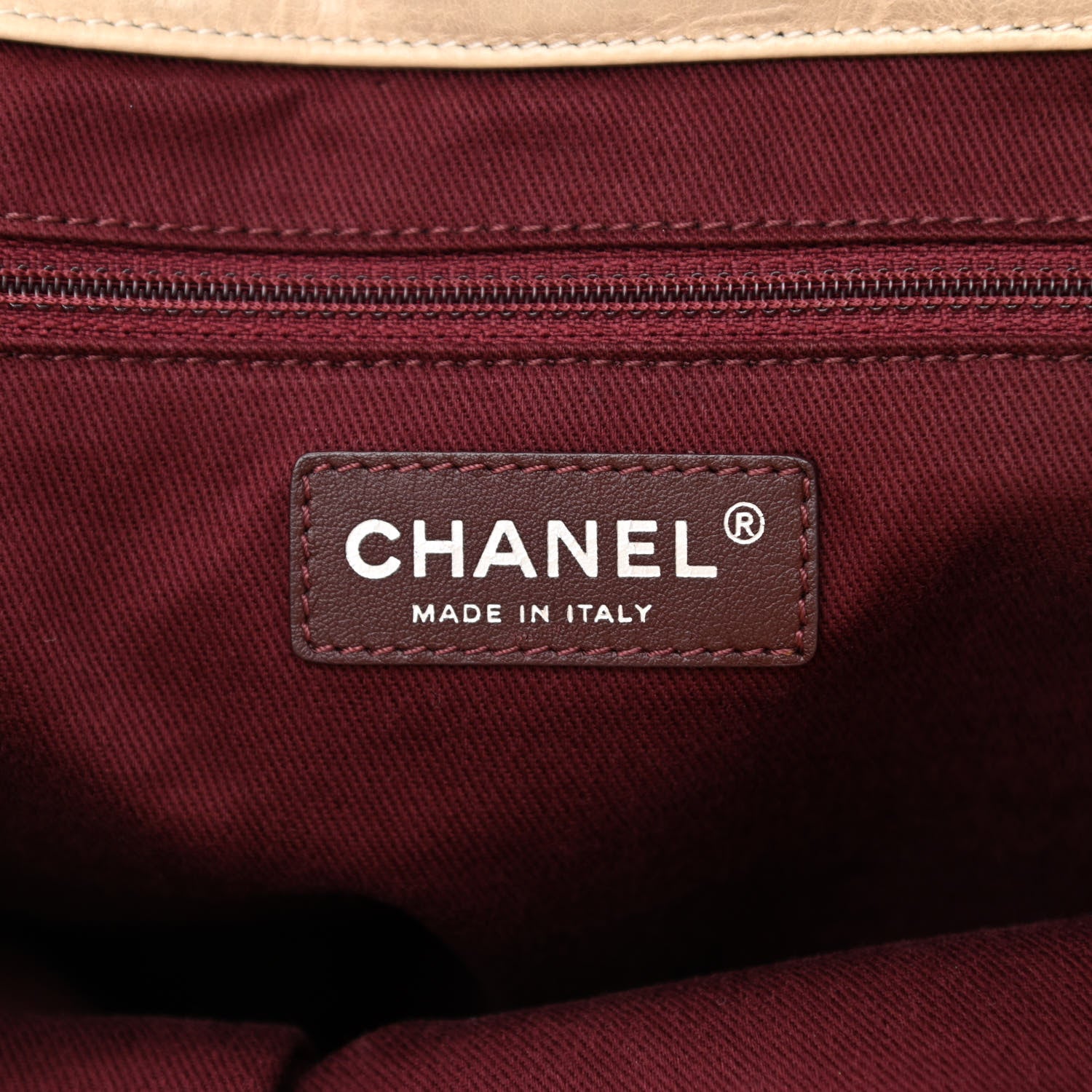 Chanel Iridescent Calfskin Small In the Mix Tote Beige Brown 6 of 13