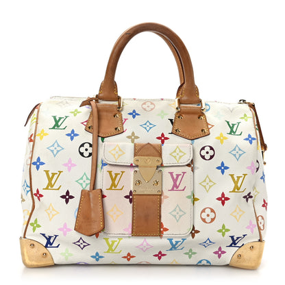 Louis Vuitton Monogram Multicolor Speedy 30 White 1 of 11