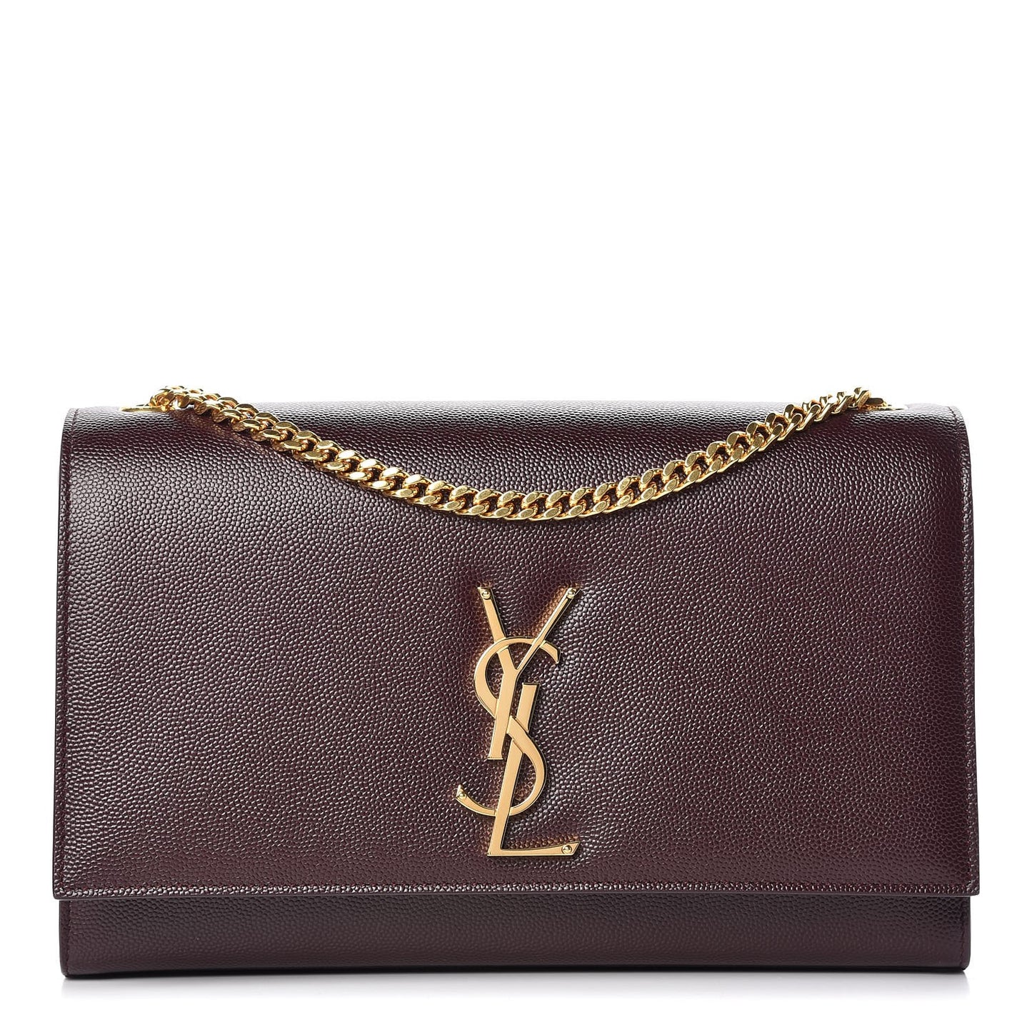Grain De Poudre Medium Classic Monogram Kate Satchel Amaranto