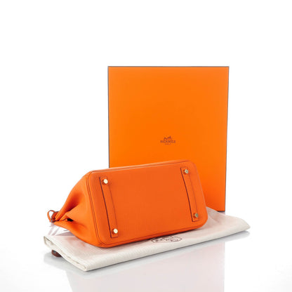 Hermes Togo Birkin 30 Orange 4 of 23