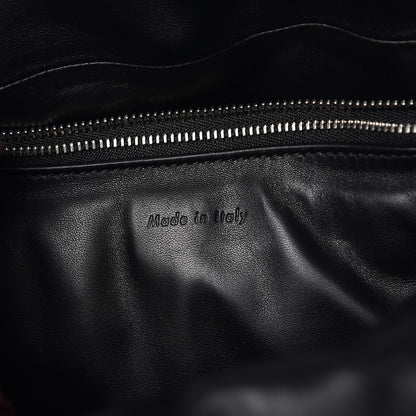 Celine Smooth Lambskin Medium Pillow Flap Black 7 of 7
