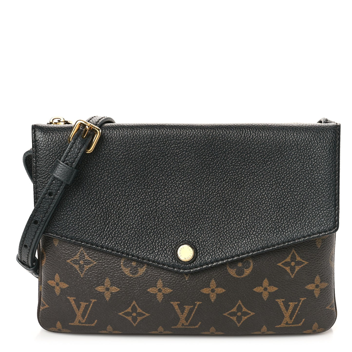 Monogram Twice Pochette Black