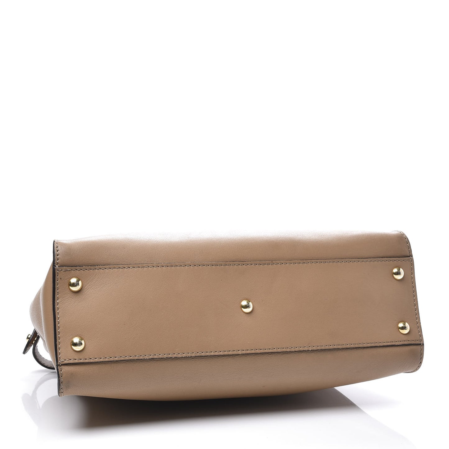 Vitello Seta Medium Peekaboo Iconic Satchel Cuoio