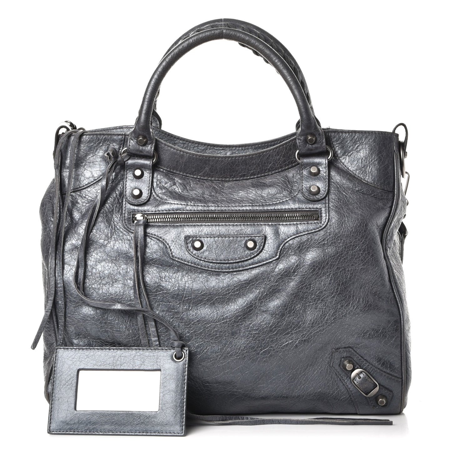 Agneau Classic Hardware Velo Argent Fonce