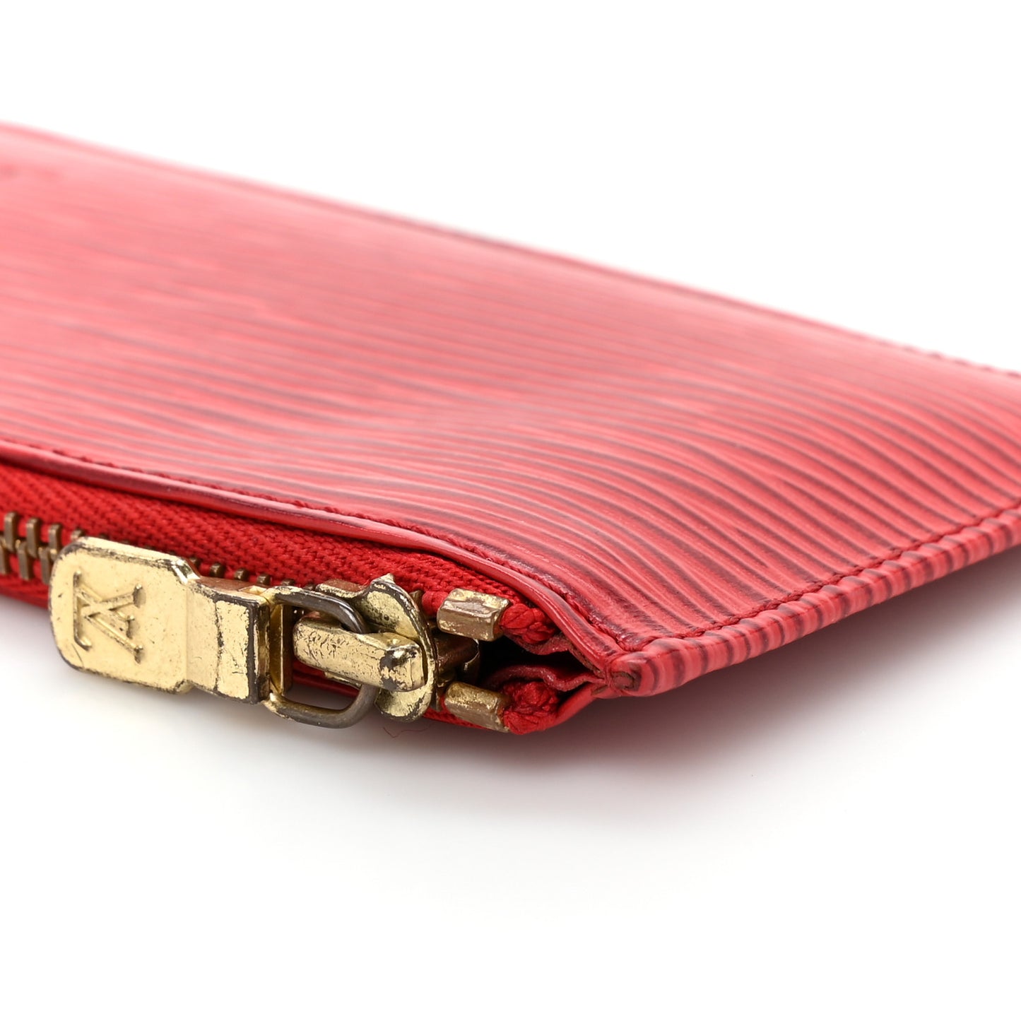 Epi Key Pouch Castillan Red