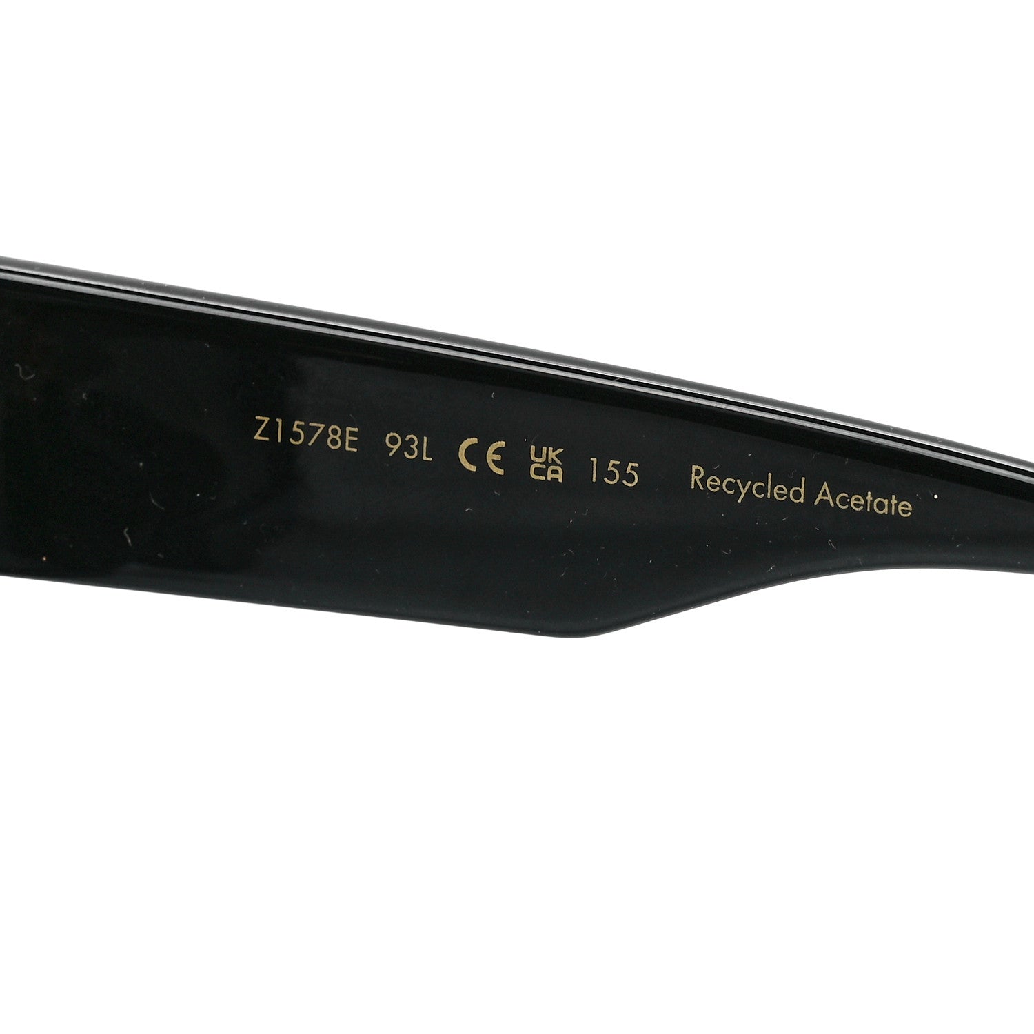 Louis Vuitton Acetate Swarovski Crystal Cyclone Sunglasses Z1578W Black 6 of 9