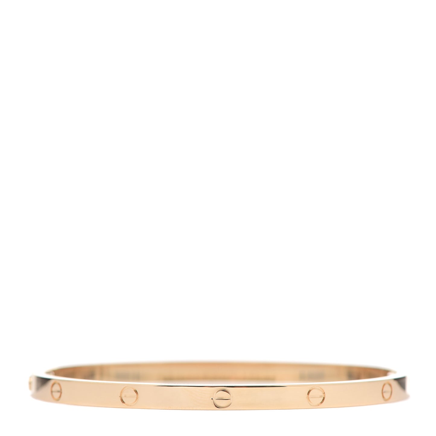 18K Yellow Gold Small LOVE Bracelet 16