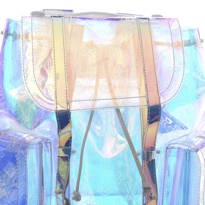 Louis Vuitton PVC Monogram Christopher Backpack GM Iridescent Prism 8 of 8