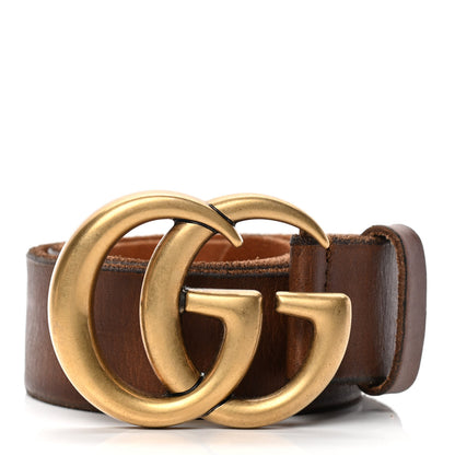 Gucci Faded Calfskin Double G 40mm Belt 95 38 Cuir 1 of 4
