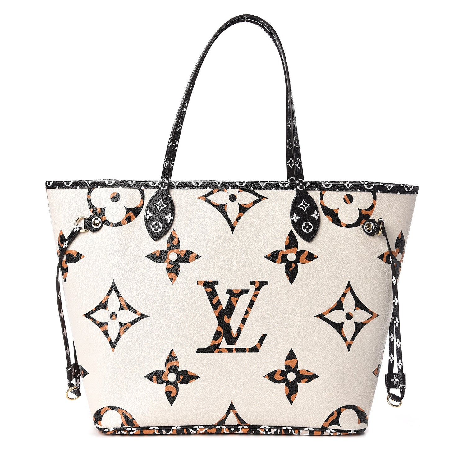Monogram Giant Jungle Neverfull MM Ivory