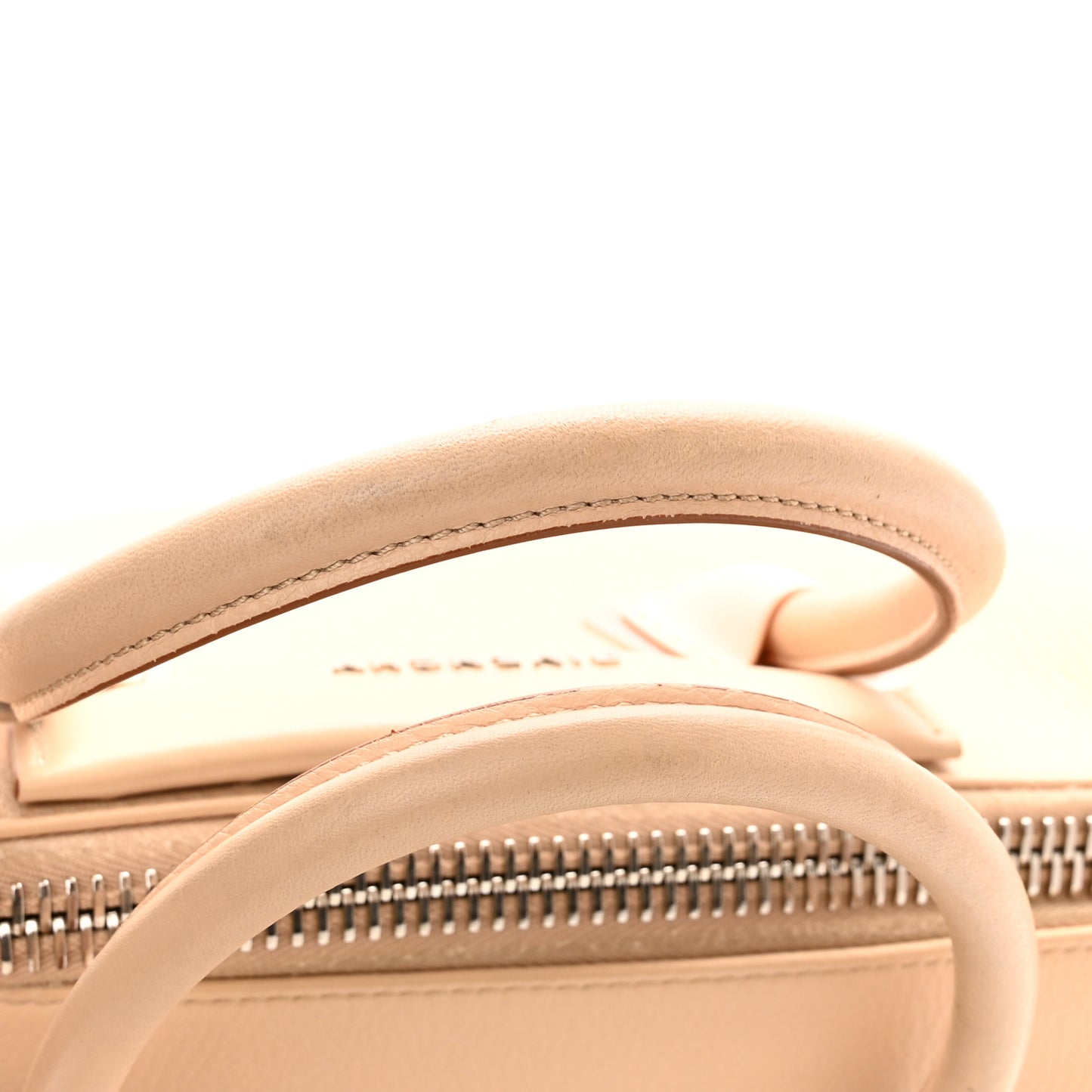 Calfskin Plexiglass Medium Antigona Light Beige