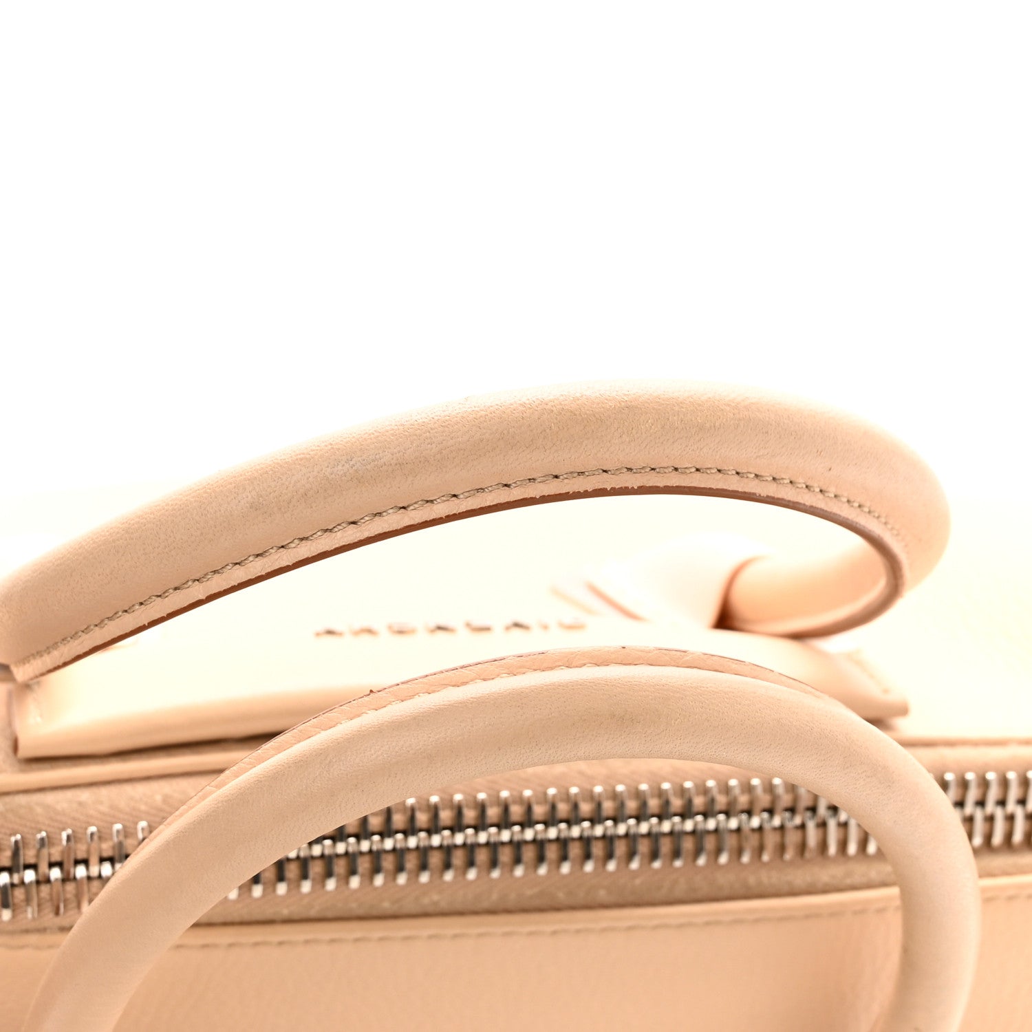 Givenchy Calfskin Plexiglass Medium Antigona Light Beige 14 of 16