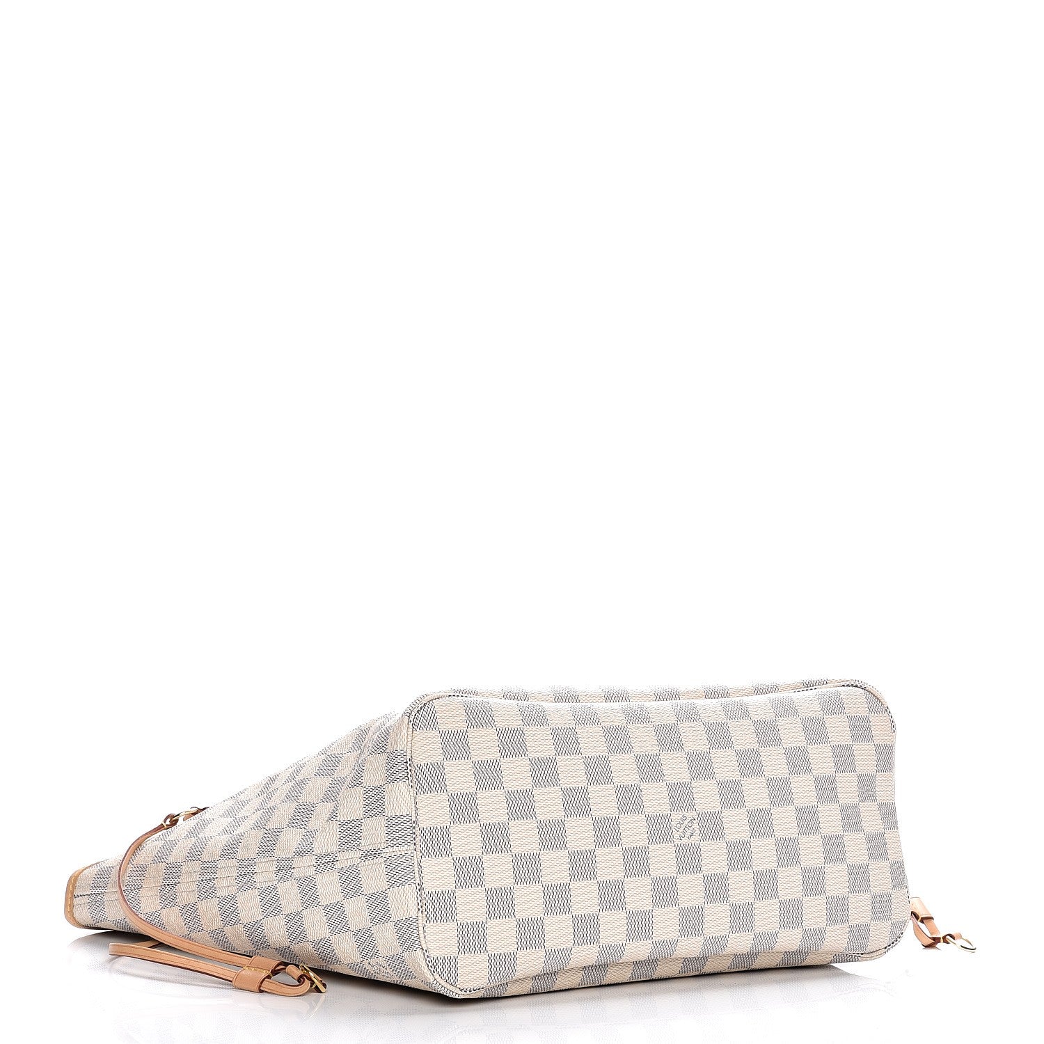 Louis Vuitton Damier Azur Neo Neverfull MM Rose Ballerine 4 of 10