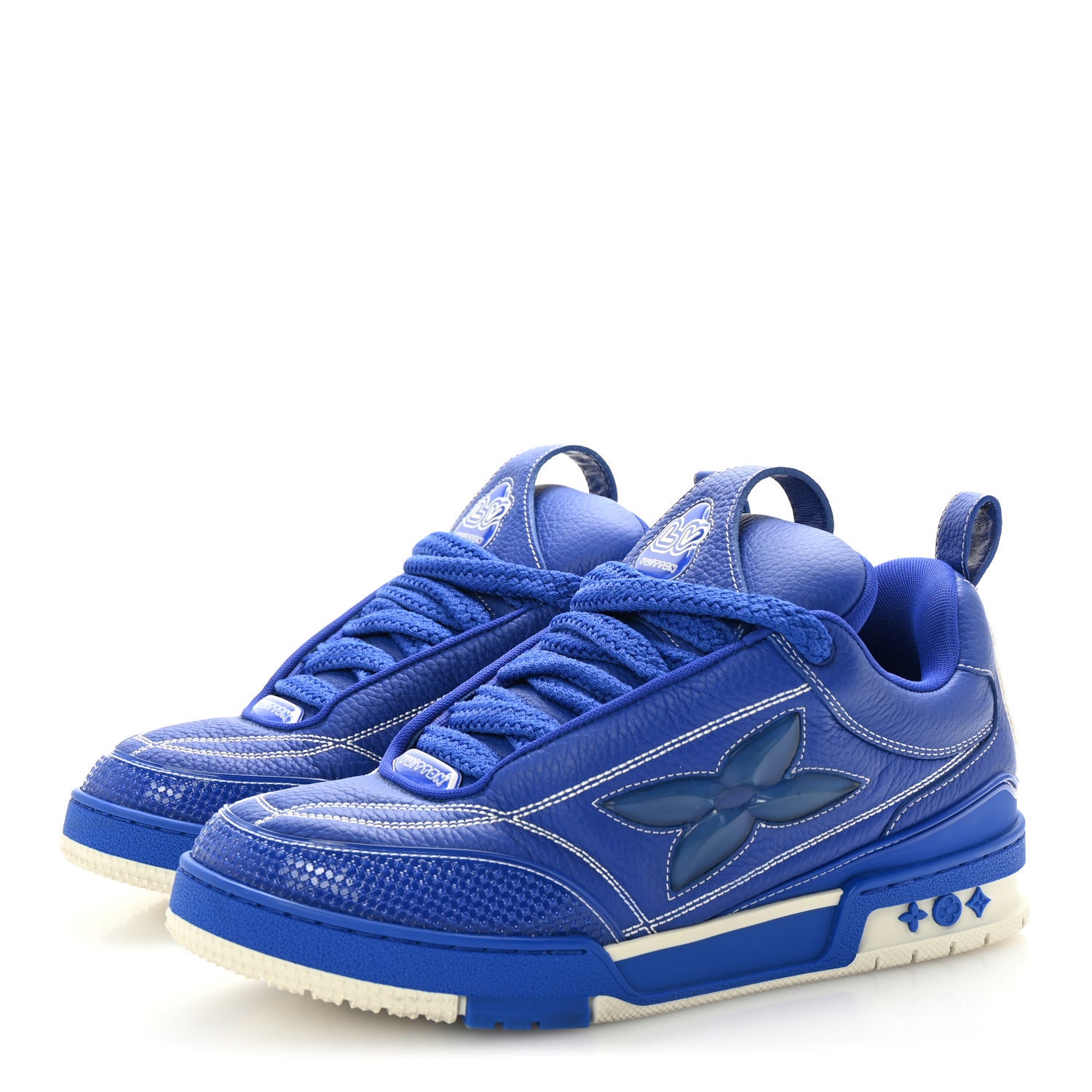 Louis Vuitton Mens LV Skate Sneakers 7.5 Blue 4 of 9