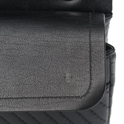 Chanel Sheepskin Chevron Quilted Studded 2.55 Reissue 225 Flap Black 10 of 11