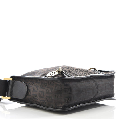 Fendi Zucchino Crossbody Messenger Dark Brown 3 of 8