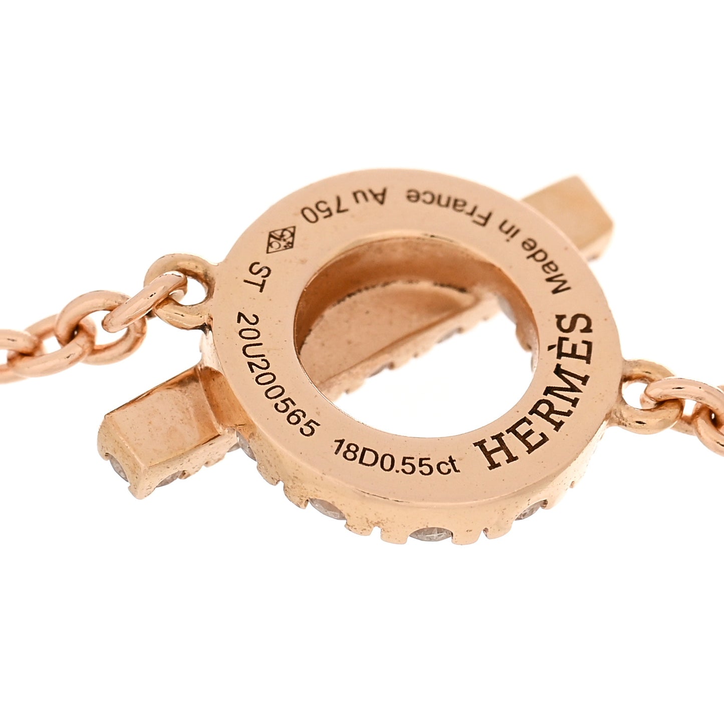 18K Rose Gold Diamond Finesse Bracelet ST