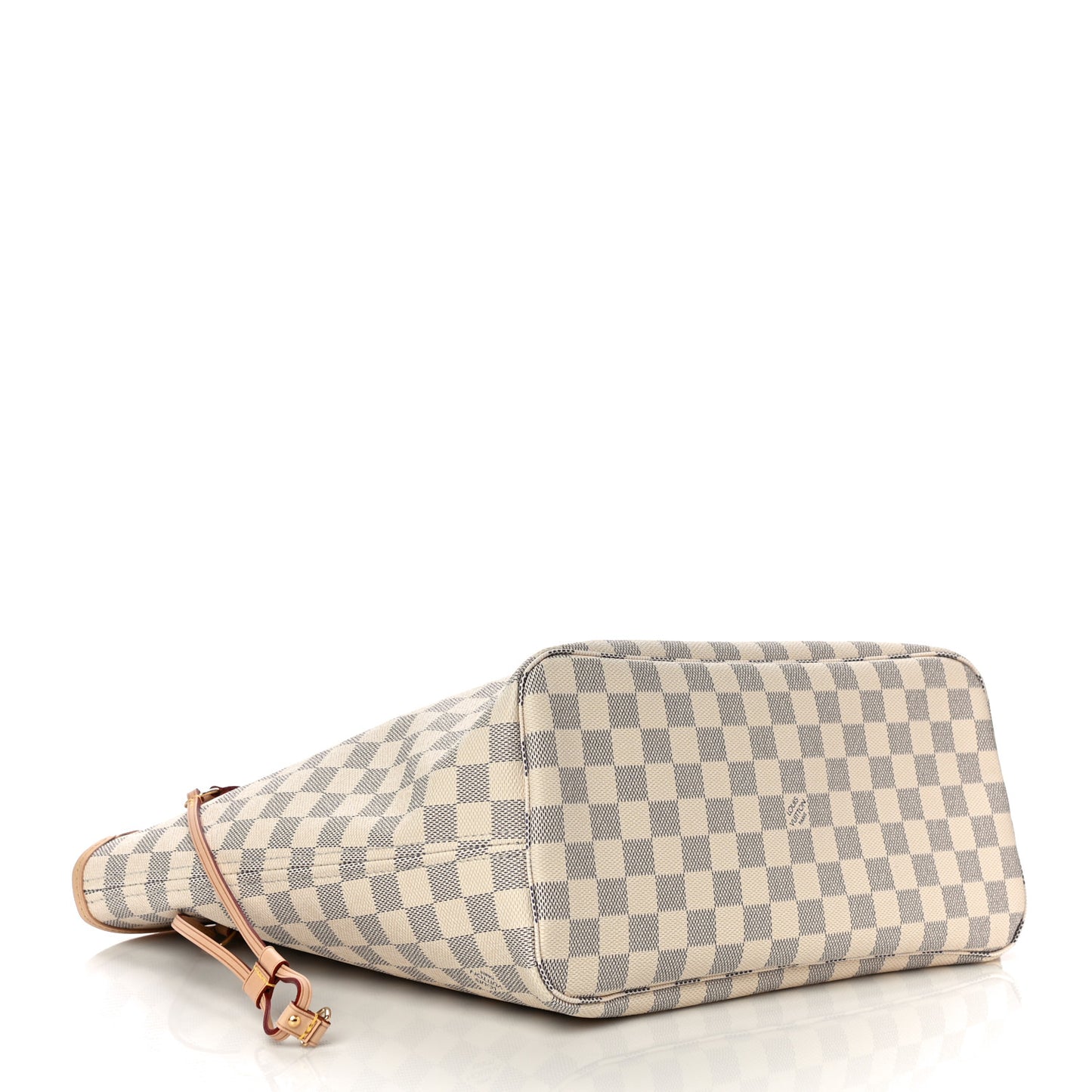 Damier Azur Neo Neverfull MM Rose Ballerine