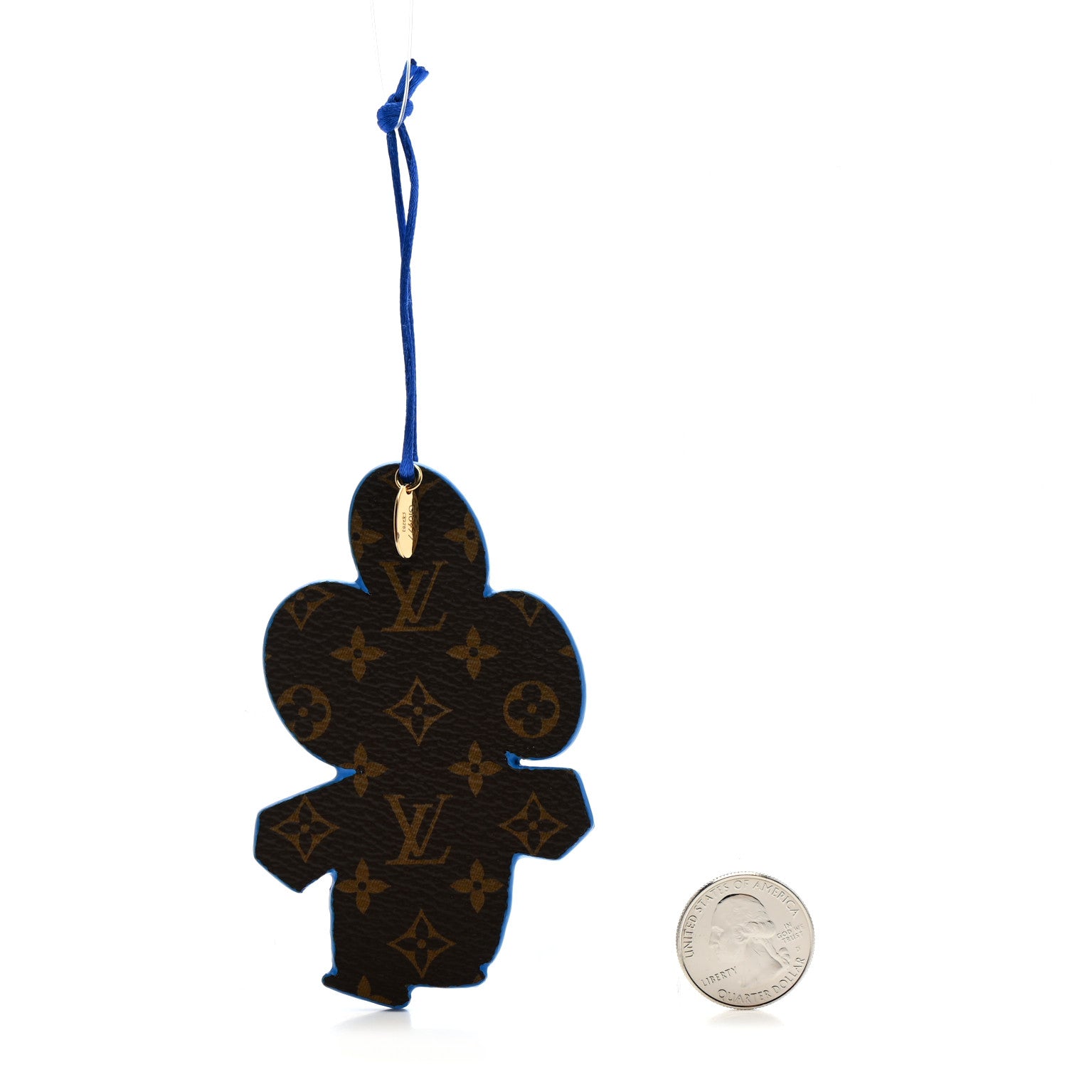 Louis Vuitton Monogram Vivienne Xmas Ornament Charm Blue 1808868