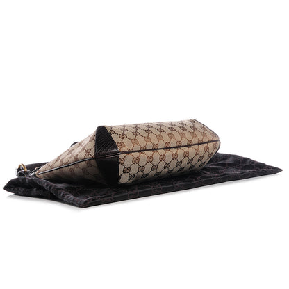 Gucci Monogram Horsebit Hobo Brown 4 of 7