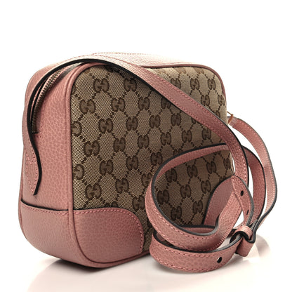 Gucci Monogram Mini Bree Messenger Bag Beige Soft Pink 3 of 10