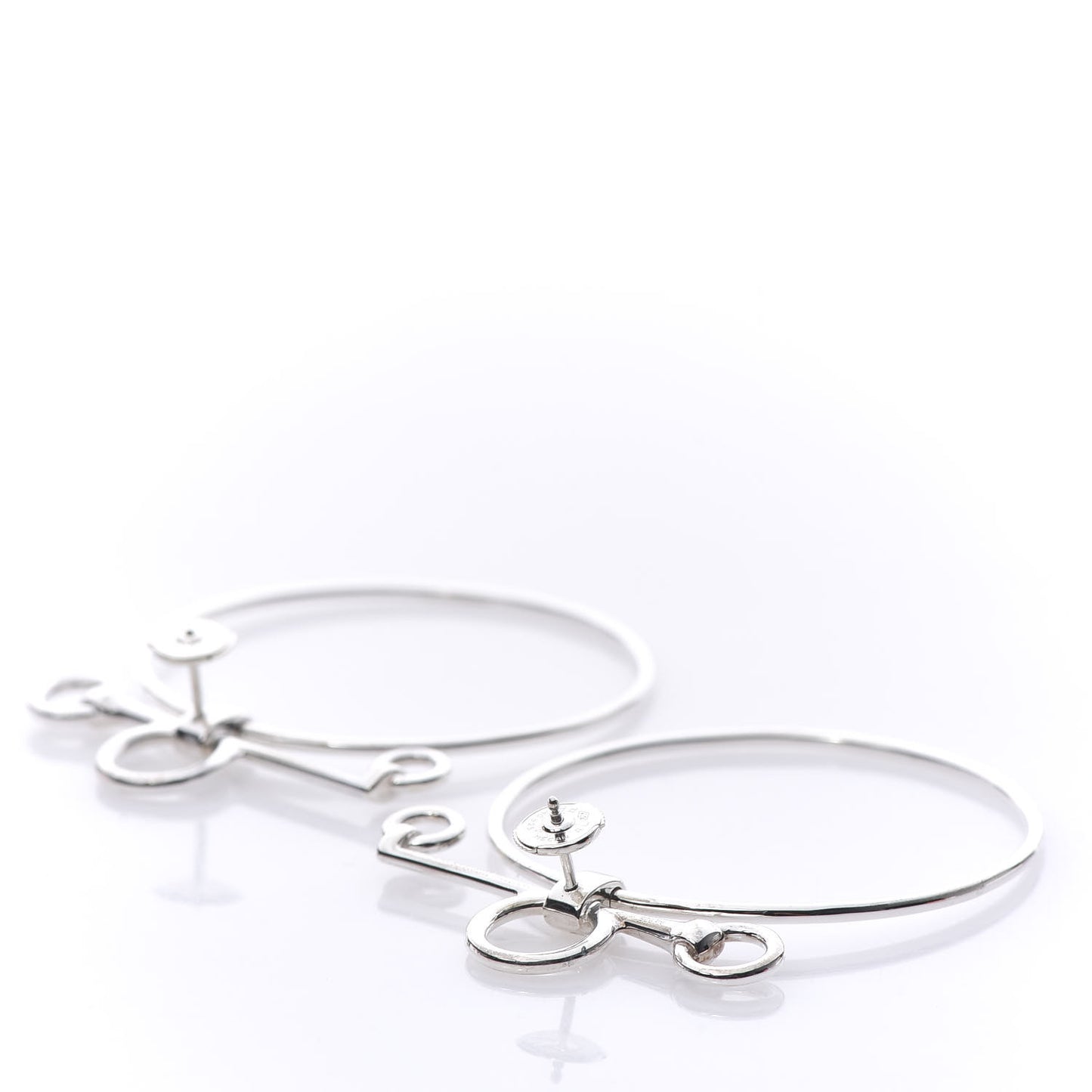 Sterling Silver Mors De Bride Earrings