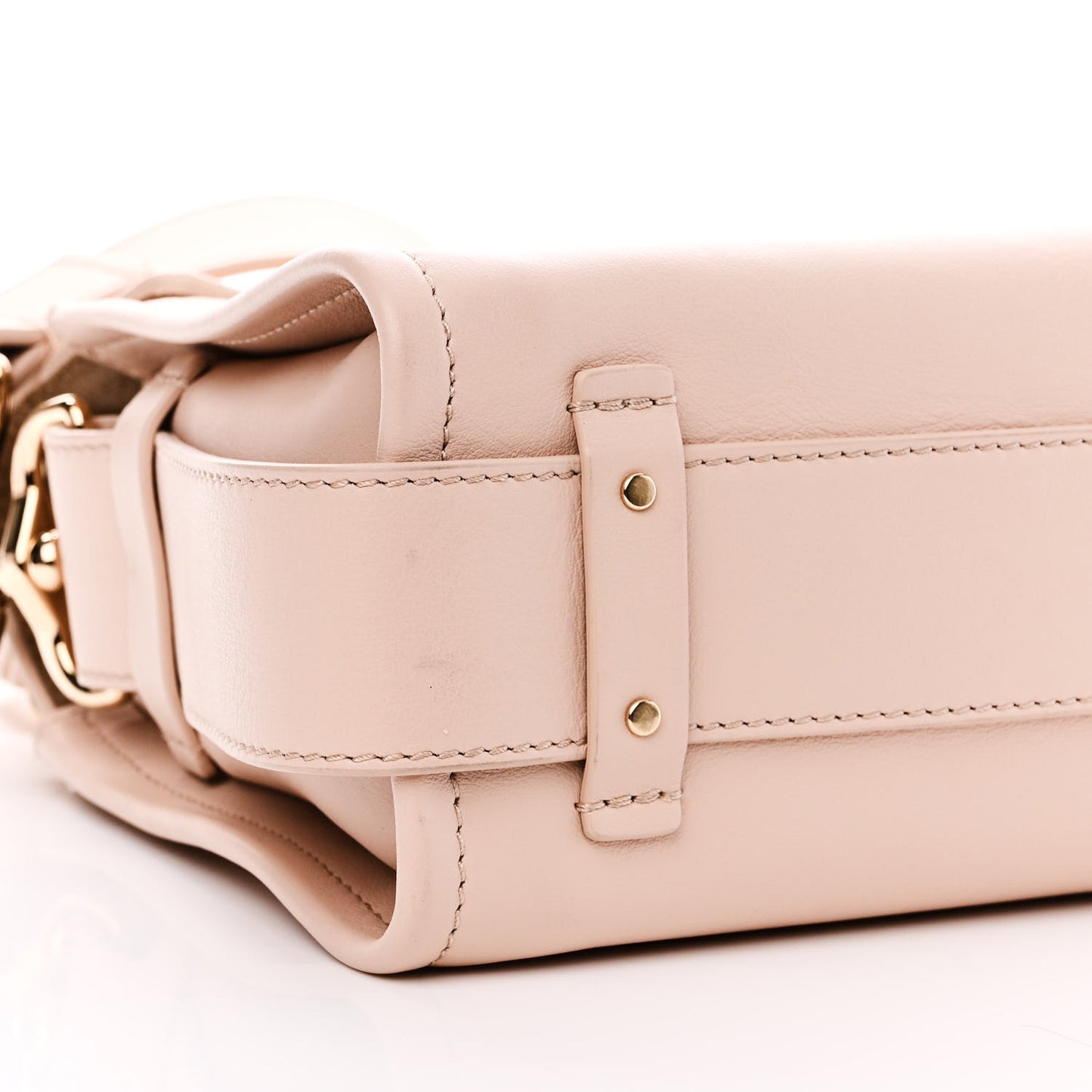 Calfskin Mini Tess Day Bag Cement Pink