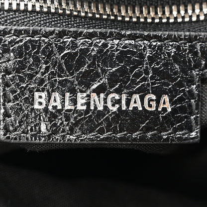 Balenciaga Agneau Arena Small Le Cagole Bucket Bag Black 7 of 10