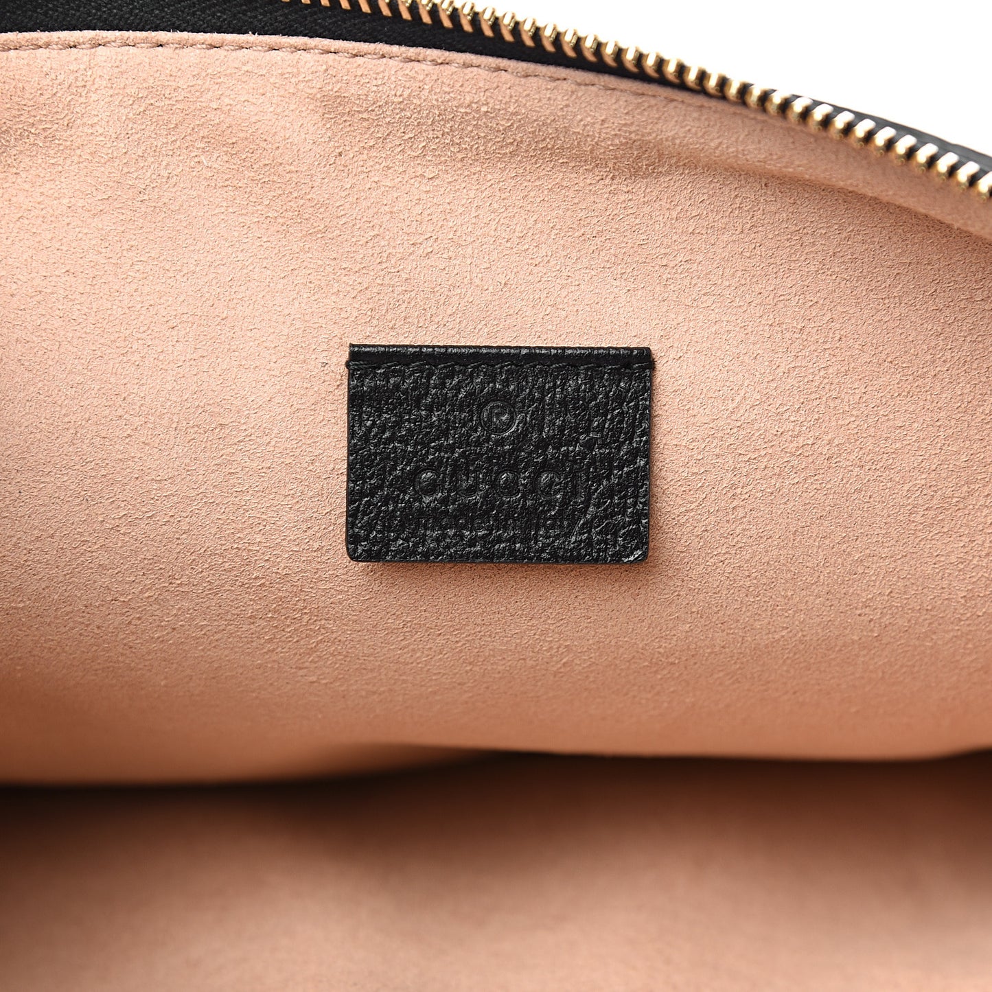 Calfskin Large Ophidia Pouch Clutch Black