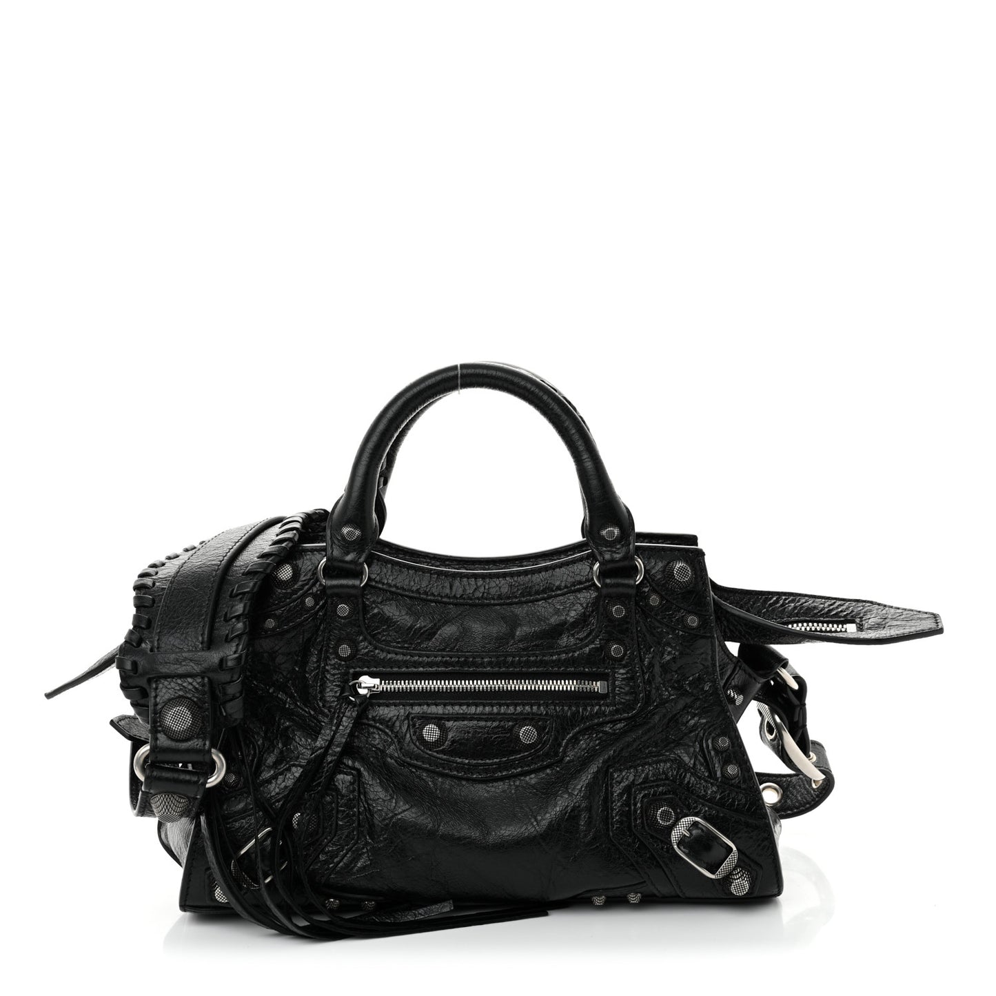 Agneau Arena Neo Cagole Handbag XS Black