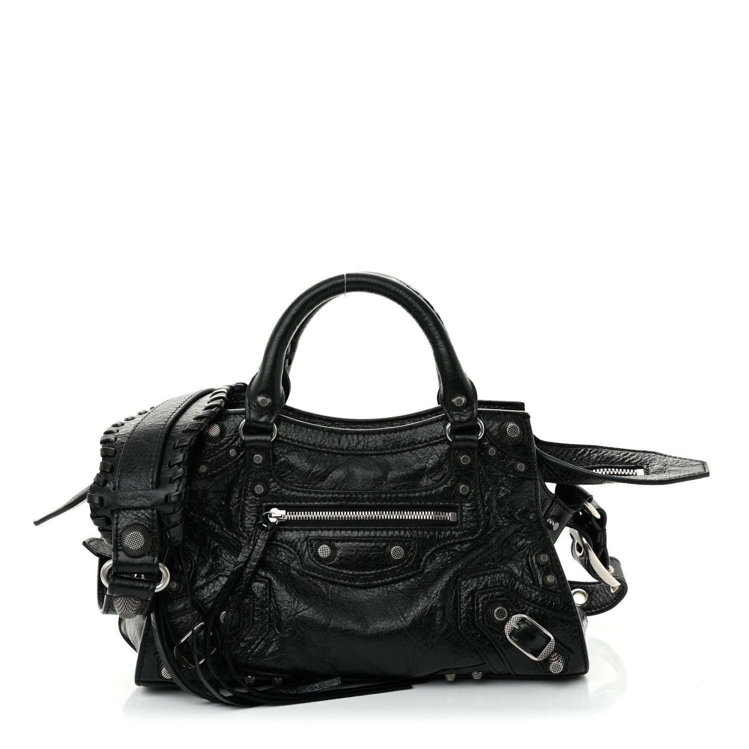 Balenciaga Agneau Arena Neo Cagole Handbag XS Black 1 of 10