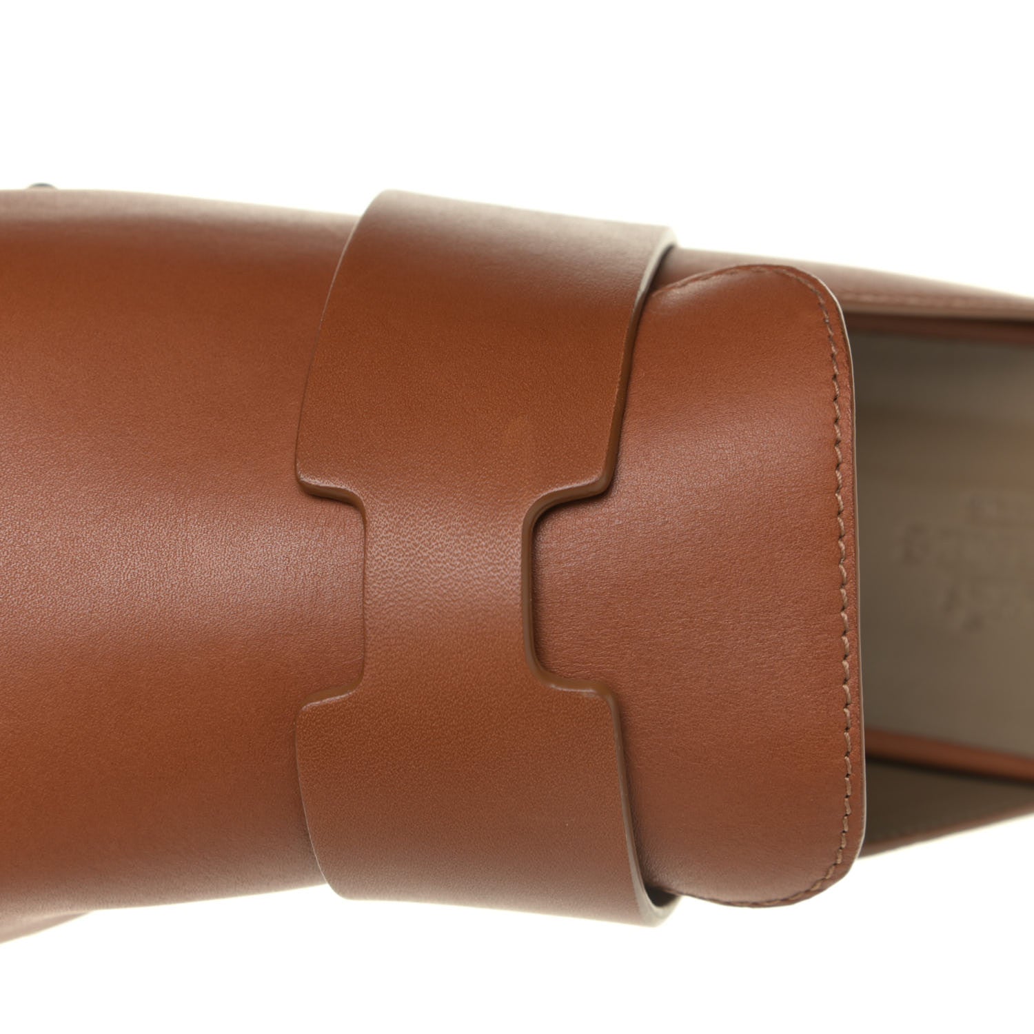 Hermes Calfskin Calya Mules 37 Naturel 9 of 11