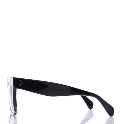 Celine Acetate Cat Eye Sunglasses CL40004I Havana Black 3 of 7