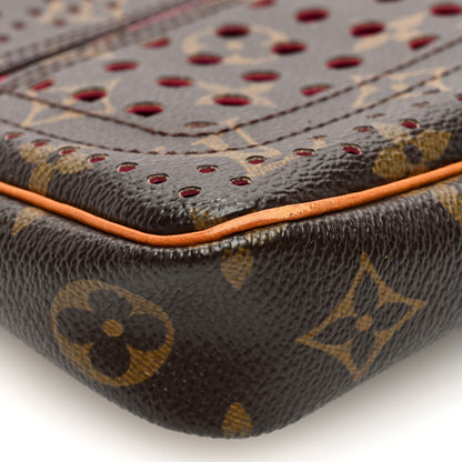 Louis Vuitton Monogram Perforated Pochette Accessories Bag Fuchsia 8 of 10