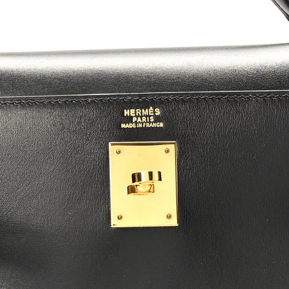 Hermes Box Kelly Sellier 32 Black 6 of 9