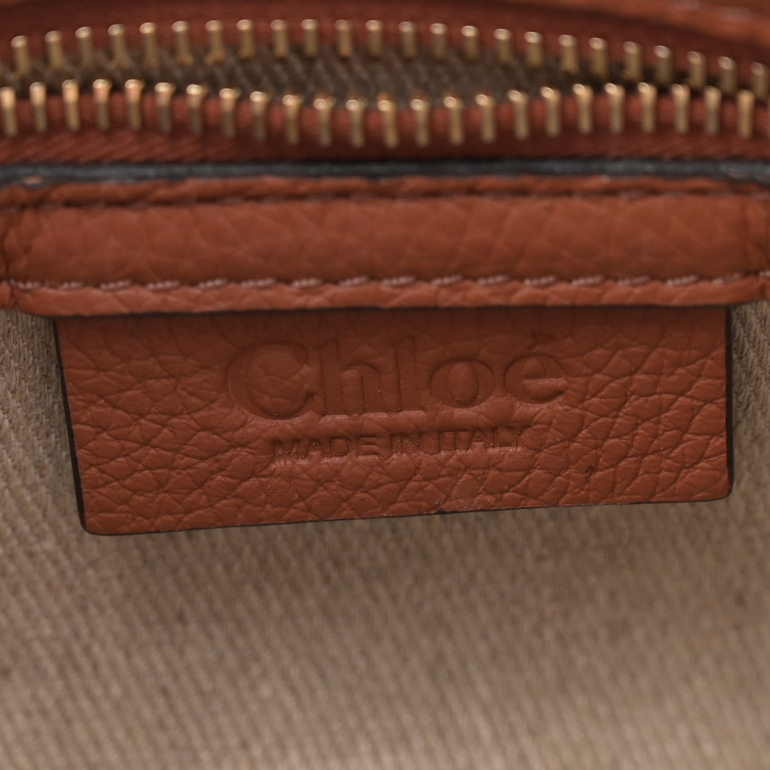 Chloe Calfskin Small Marcie Satchel Tan 6 of 11