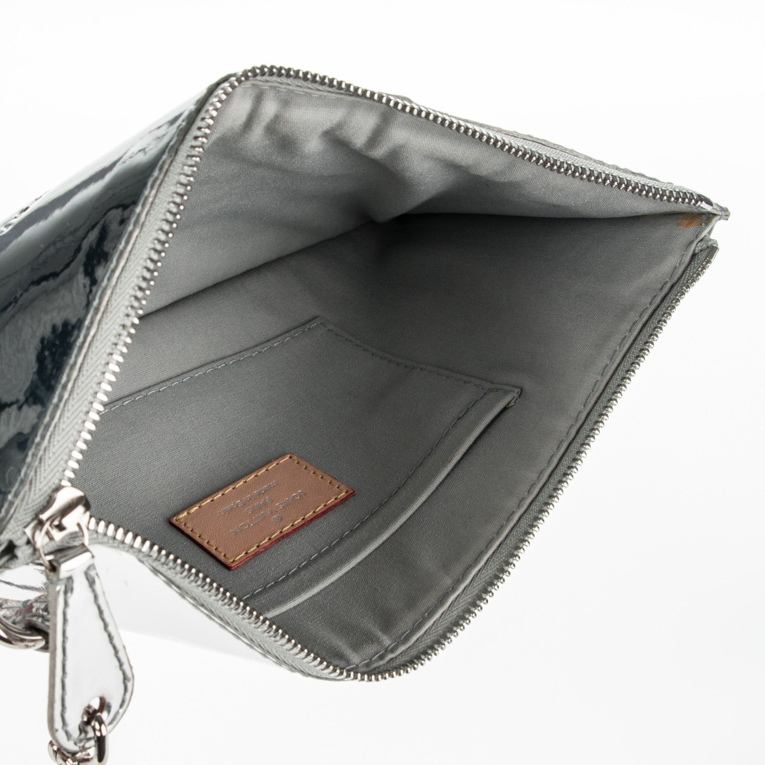 Louis Vuitton Monogram Miroir Inventeur Pochette Plat Silver 5 of 8